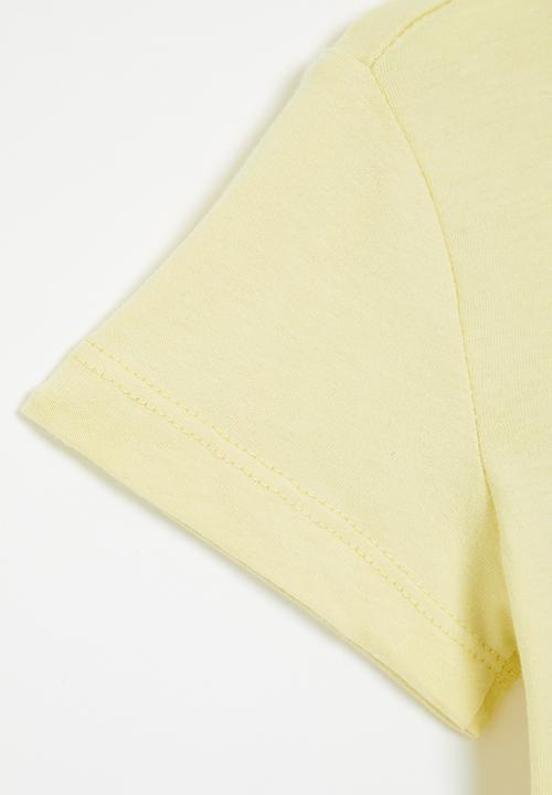 Pop Candy - Printed tee - yellow