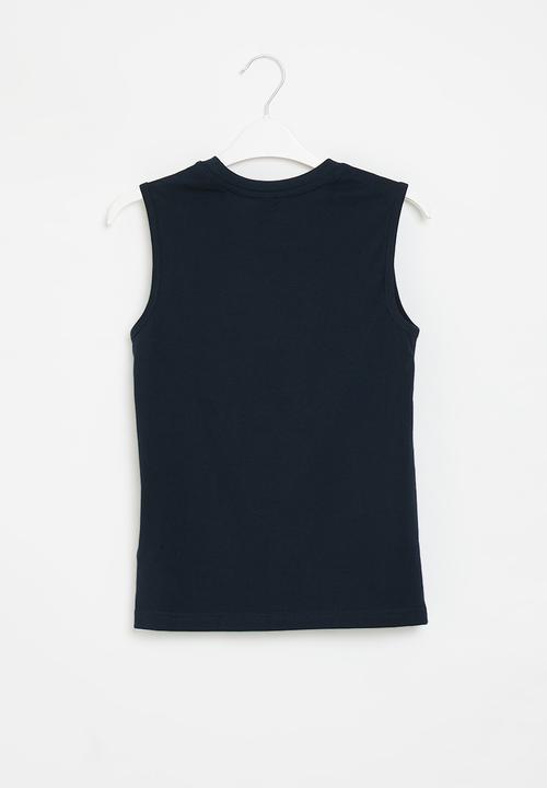POLO - Boys printed vest - navy