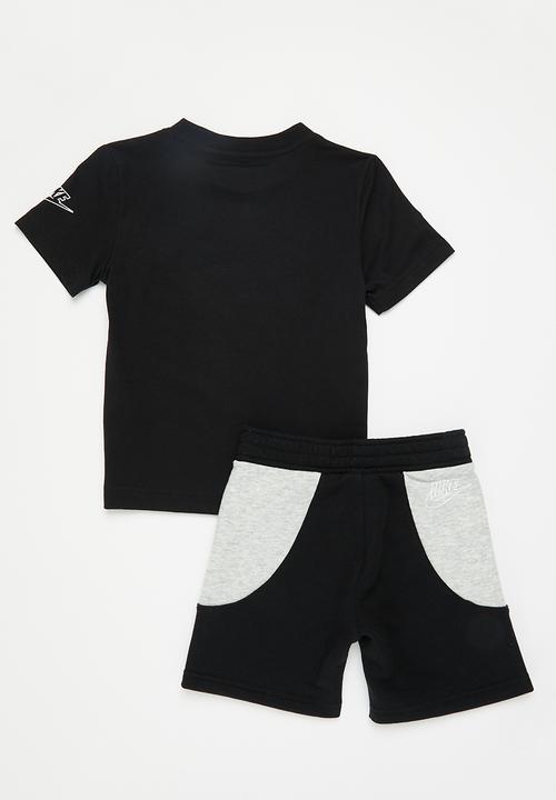 Nike - Nkb b nsw amplify short set - black