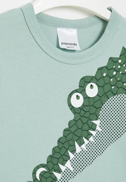 Pop Candy - Dino tee - green