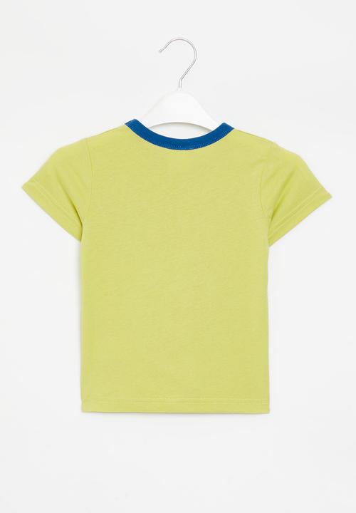 Pop Candy - Boys dino print tee - yellow