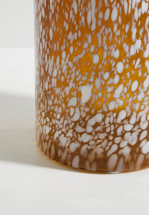 Sixth Floor - Speckled glass vase - multi
