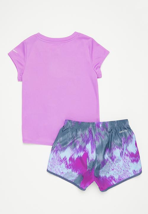 Nike - Nkg short sleeve tee & sprinter set - cobalt bliss