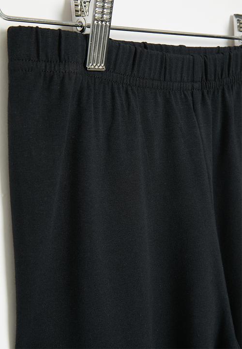 POLO - Girls cropped legging - black