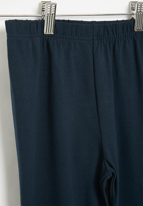 POLO - Girls cropped legging - navy