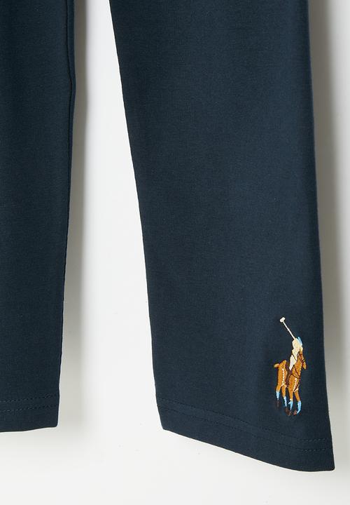 POLO - Girls cropped legging - navy