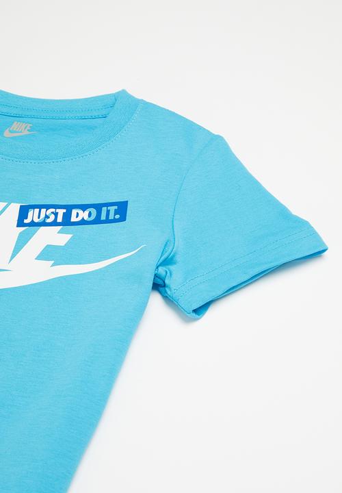 Nike - Nkn n nsw hbr icon short set - blue & grey