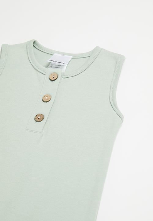 Pop Candy - Baby boys romper - light green