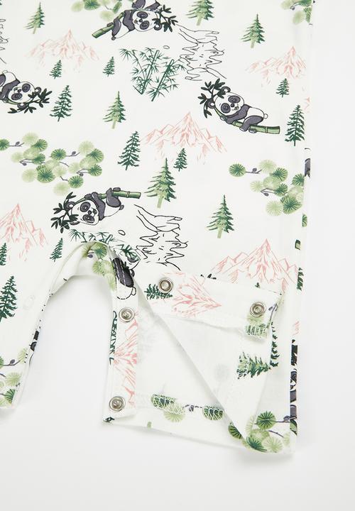 Pop Candy - Baby boys romper - white multi