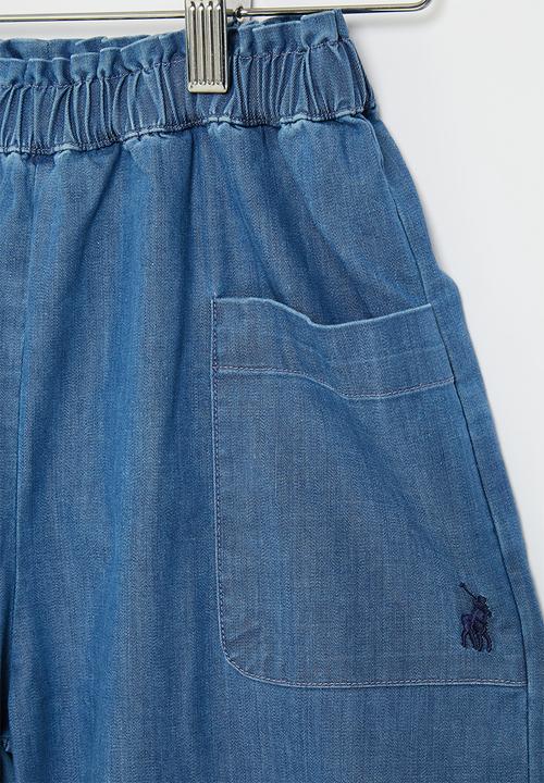 POLO - Girls pjc relaxed wi - medium wash