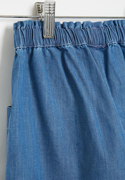 POLO - Girls pjc relaxed wi - medium wash