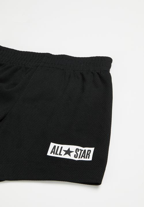 Converse - Sport core + short set - black & green