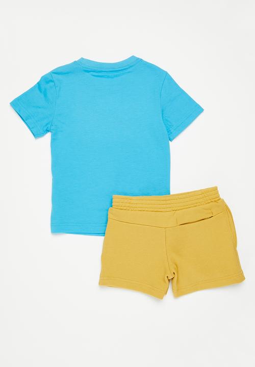 Nike - Nkb b nsw air short set - wheat gold