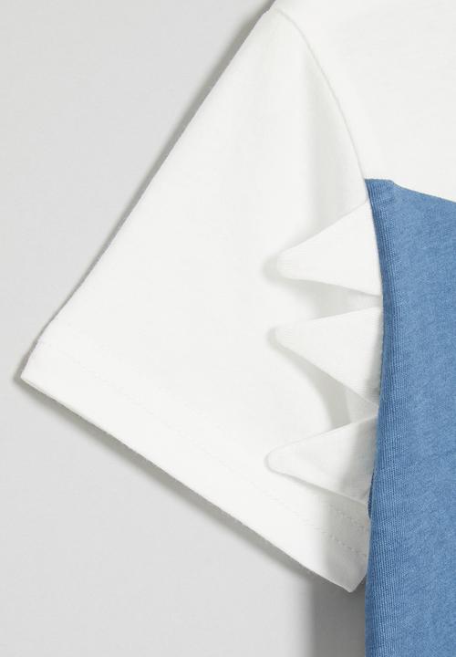 Pop Candy - Shark tee - white