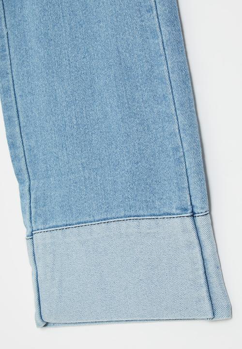 Pop Candy - Wide leg jeans - blue