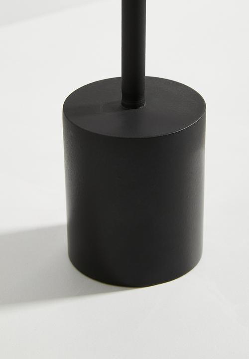 Sixth Floor - Frank candle holder - black