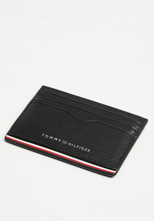 Tommy Hilfiger - Th corporate cc holder - black