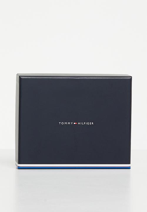 Tommy Hilfiger - Th prem leather mini cc wallet - dark chestnut