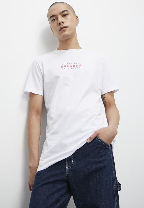 Superbalist - Photographic crew neck  tee - white