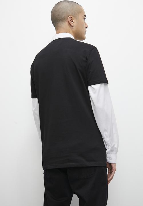 Superbalist - Nasa logo graphic crew neck tee - black