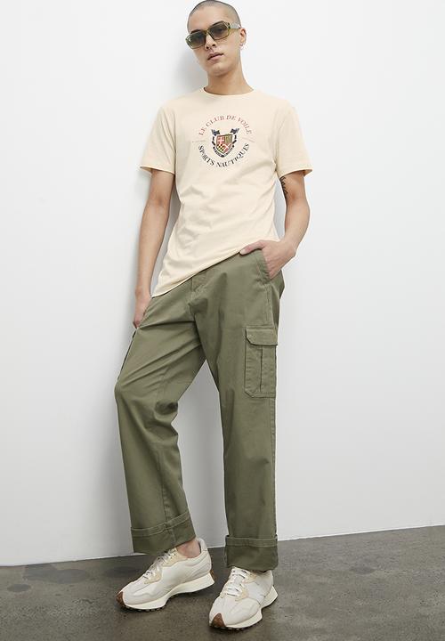 Superbalist - Club de voile graphic crew neck tee - ecru