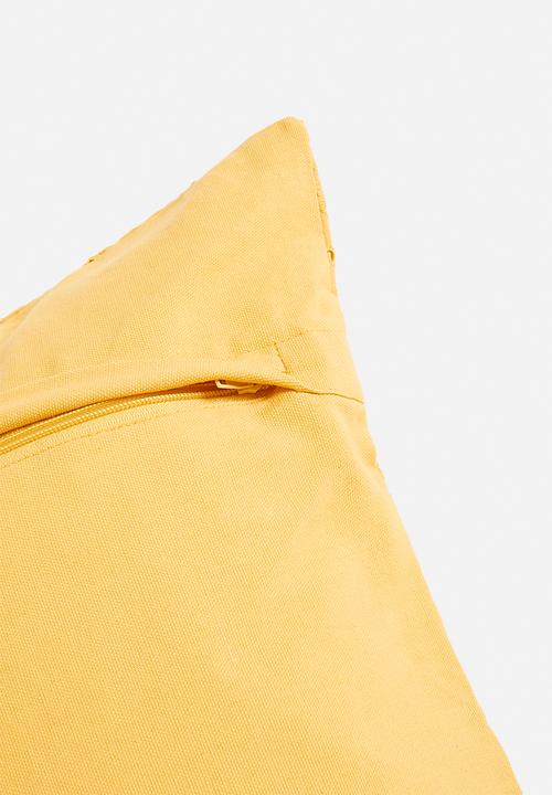 Sixth Floor - Belle cushion cover - yellow