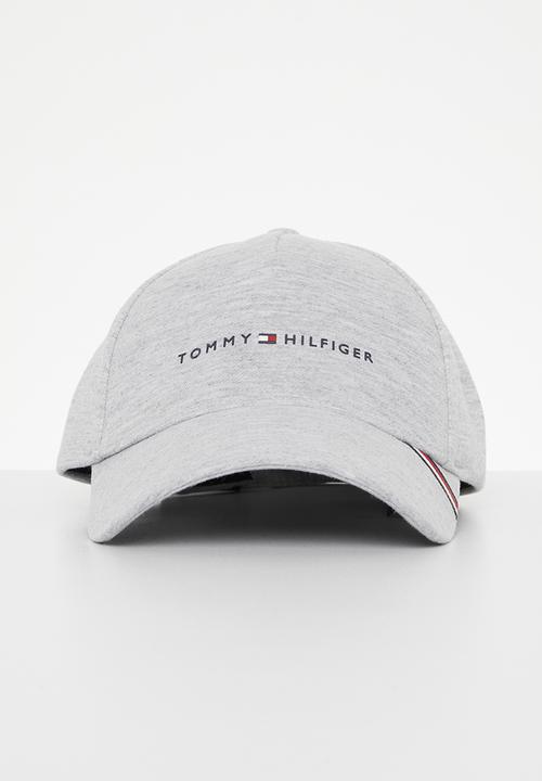Tommy Hilfiger - Th downtown cap jersey - mid grey 