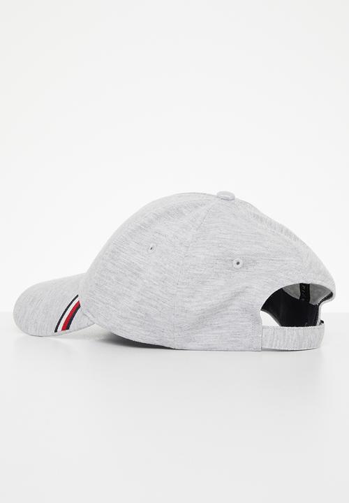 Tommy Hilfiger - Th downtown cap jersey - mid grey 