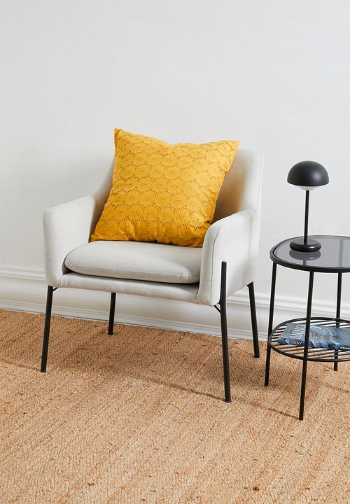 Sixth Floor - Belle cushion cover - yellow