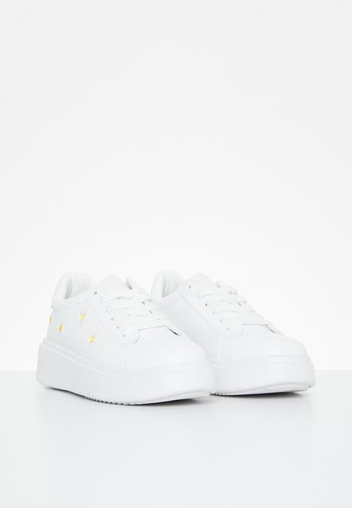 Pop Candy - Girls platform sneakers - white 