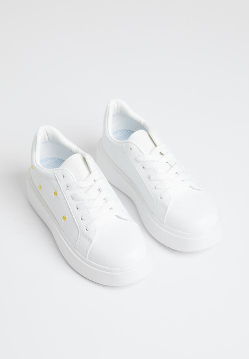 Pop Candy - Girls platform sneakers - white 