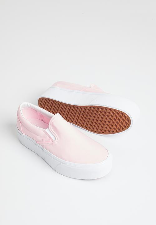 Vans - Ua classic slip-on stackform -  blushing bride