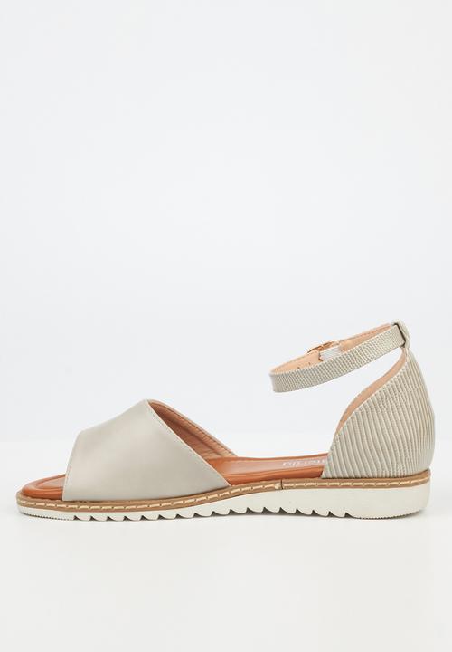 Butterfly Feet - Walnut 2 sandal - grey