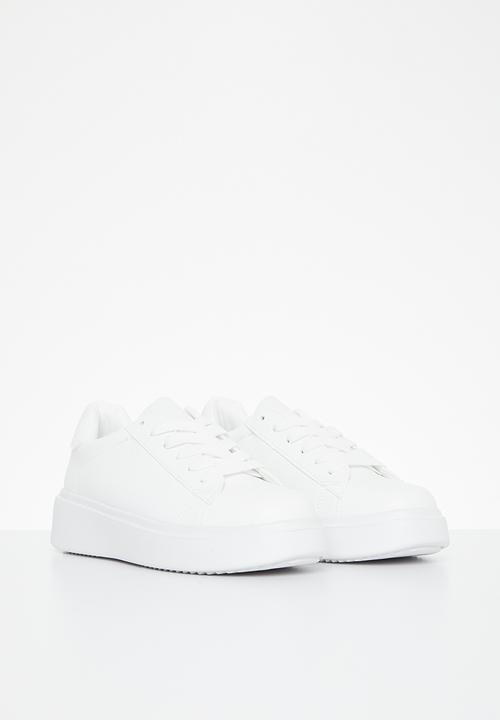 Pop Candy - Girls platform sneakers - white