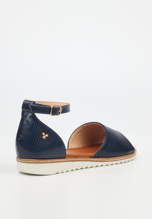 Butterfly Feet - Walnut 2 sandal - navy