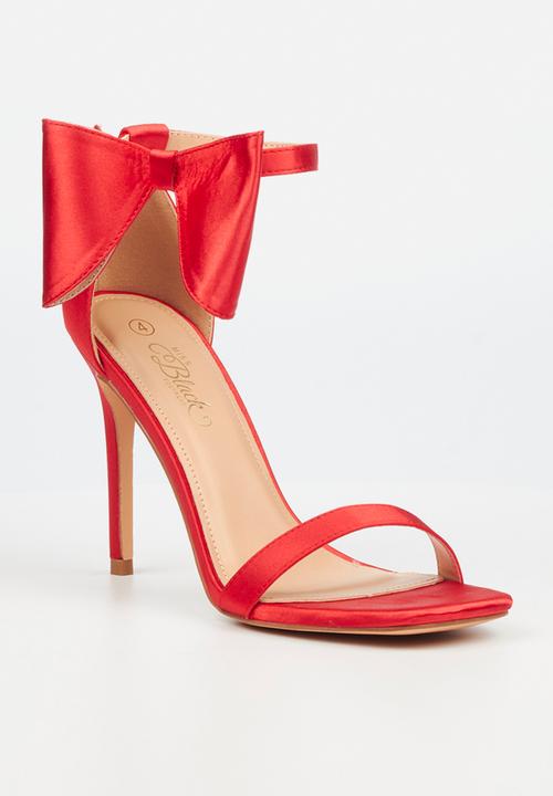 Miss Black - Snazz2 3 stiletto heel - red