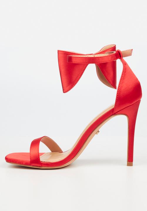 Miss Black - Snazz2 3 stiletto heel - red