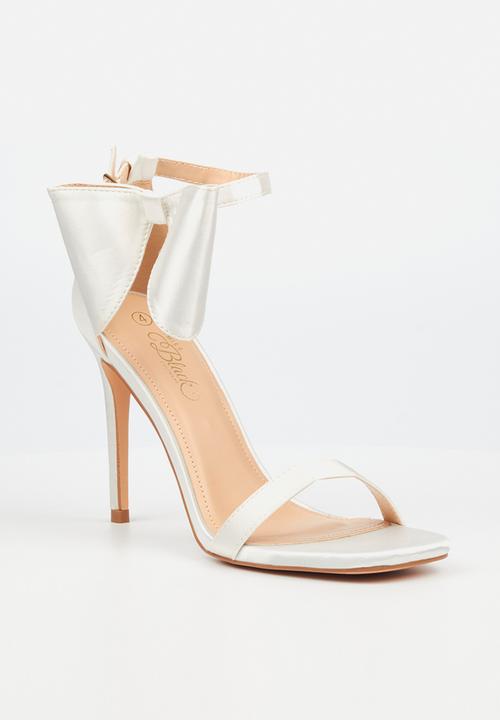 Miss Black - Snazz2 3 stiletto heel - white