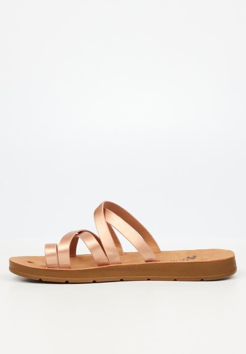 Butterfly Feet - Zina 9 sandal - rose gold