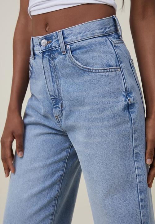 Cotton On - Loose straight jean - bondi blue