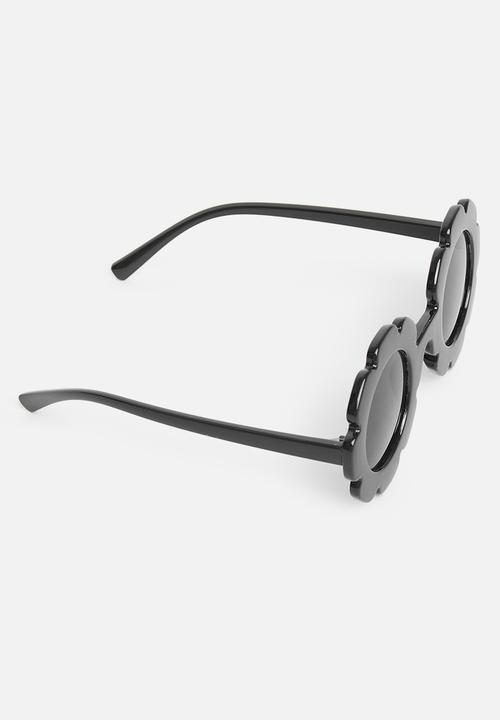 Pop Candy - Flower sunglasses - black