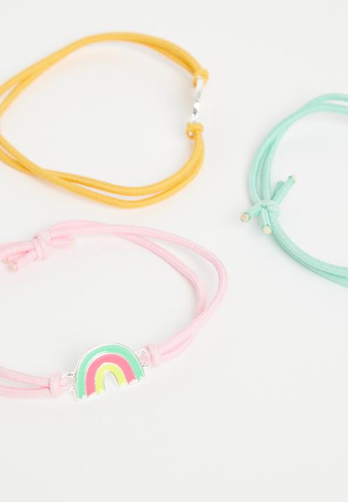 Pop Candy - Girls rainbow bracelet - multi
