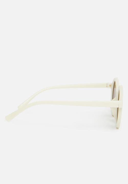 Pop Candy - Round sunnies - white