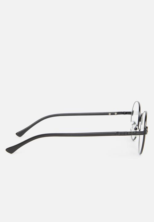 Pop Candy - Girls round sunglasses - clear 