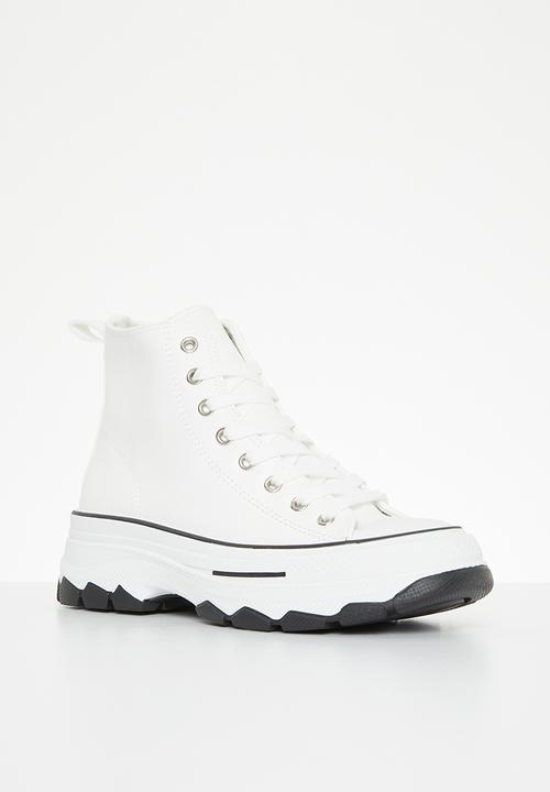Madison® - Sabrina high top sneaker - white