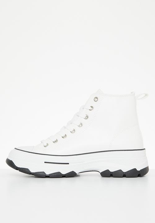 Madison® - Sabrina high top sneaker - white