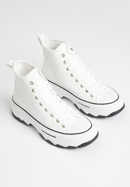 Madison® - Sabrina high top sneaker - white