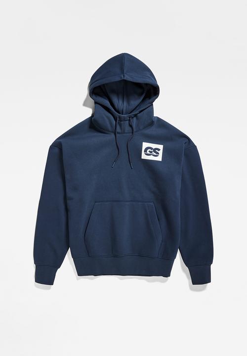 G-STAR - GS raw back gr hdd loose sw dry ashor sweat - salute
