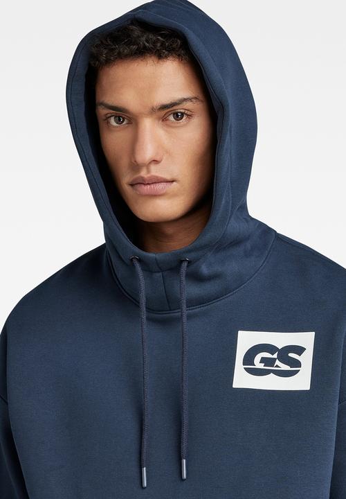 G-STAR - GS raw back gr hdd loose sw dry ashor sweat - salute