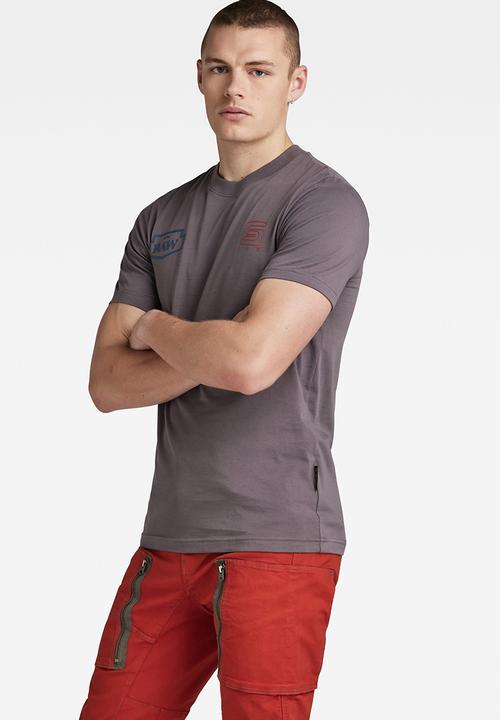 G-STAR - Multi gr slim r t compact jersey o - rabbit